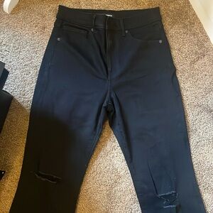 Black Boot Cut High Rise Jean